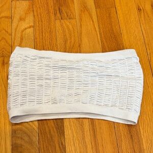 Nikibiki Textured White Kids Bottoms